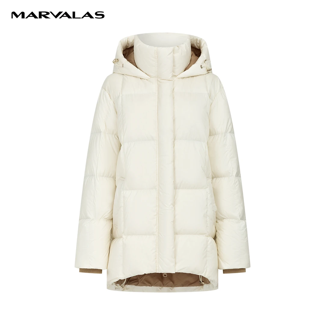 【羊羊专属】曼德诗羽绒服2023冬轻盈保暖蓬松过冬外套M427307443