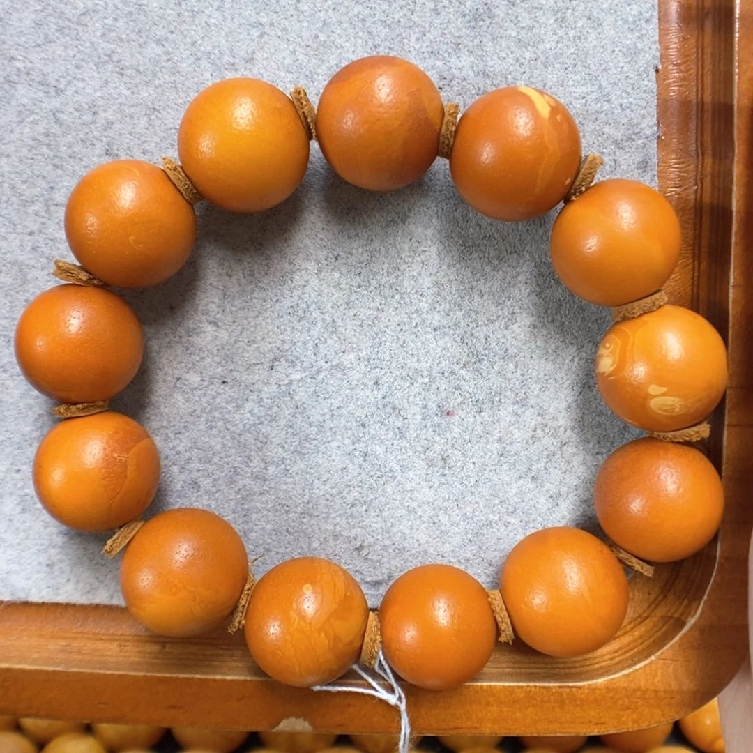 蜜蜡手串未镶嵌蜜蜡手串