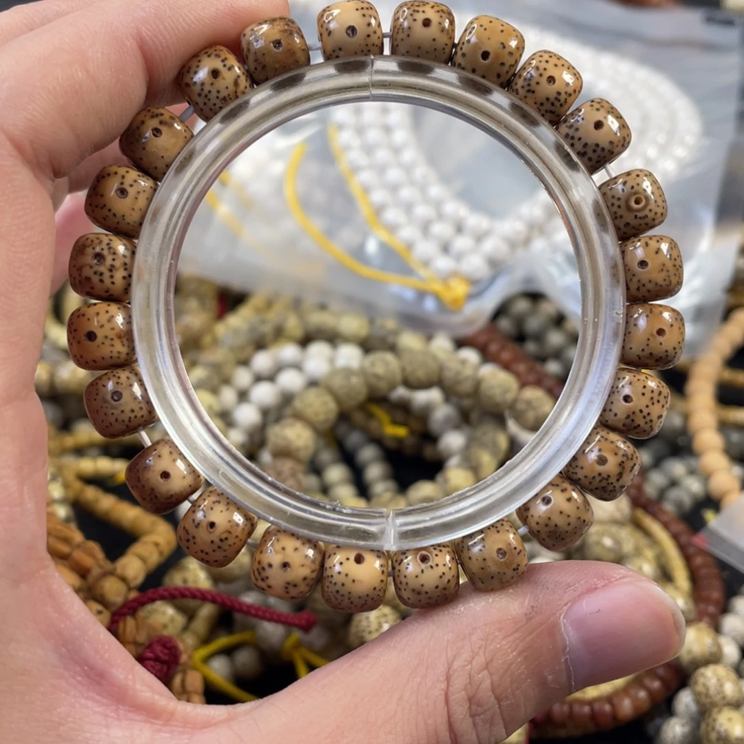 吊坠星月菩提原生态虎皮陈籽新疆西藏不发货