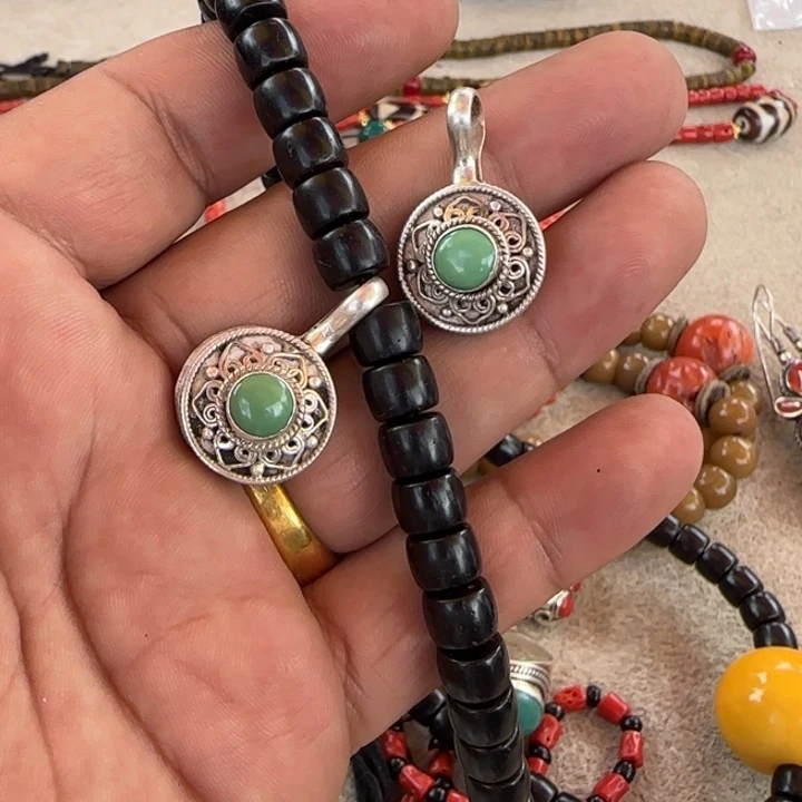 藏***者桑杰出品小元素配饰卡子