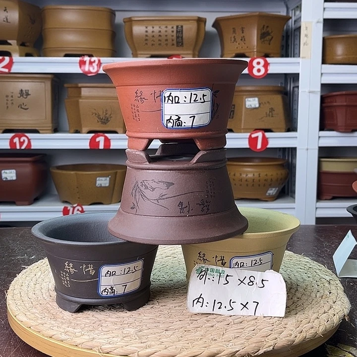 紫砂花盆紫砂艺术