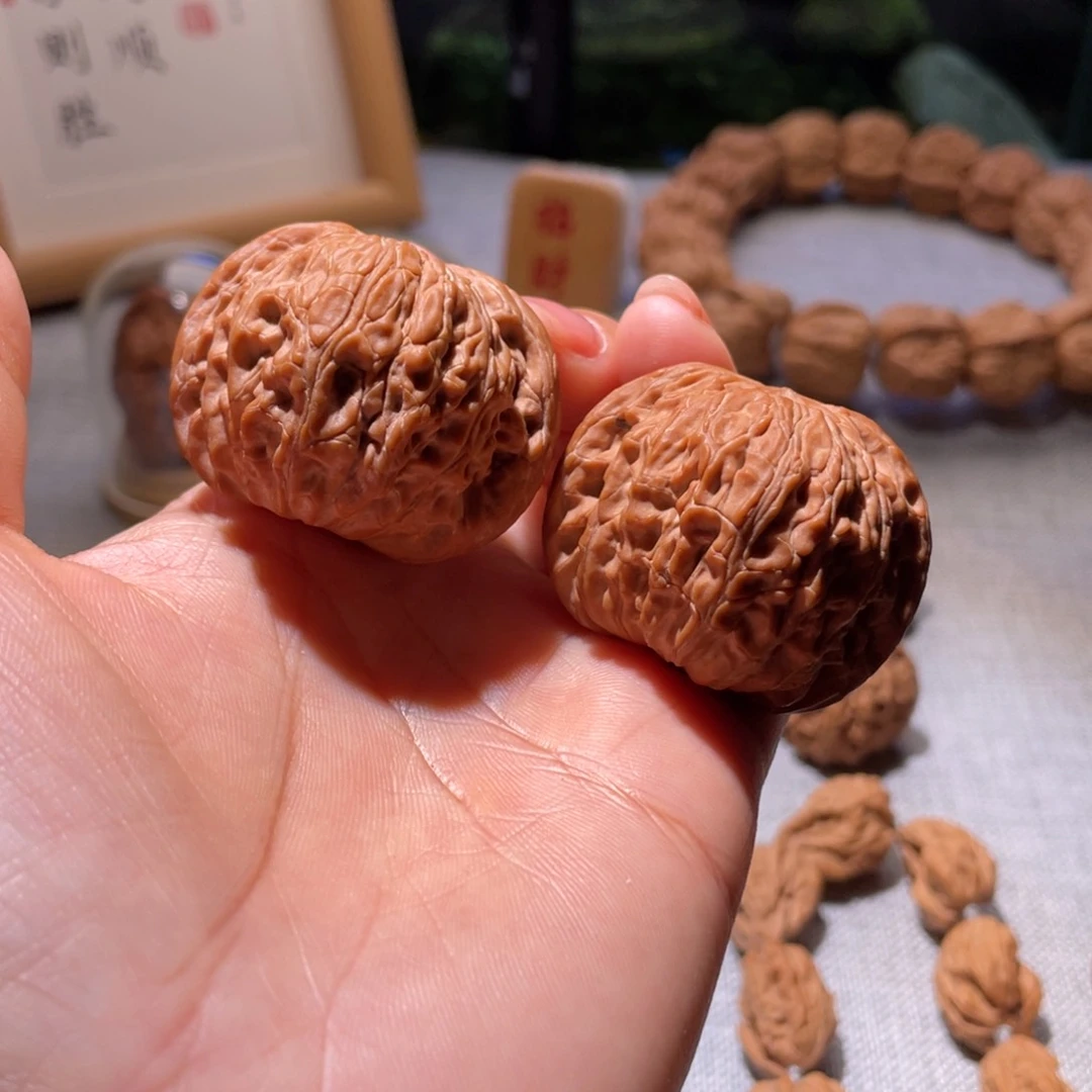 桃核把件42全品山地正磨