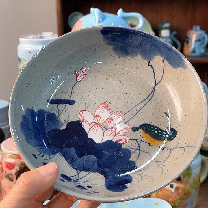 陶景德镇釉下手绘陶瓷