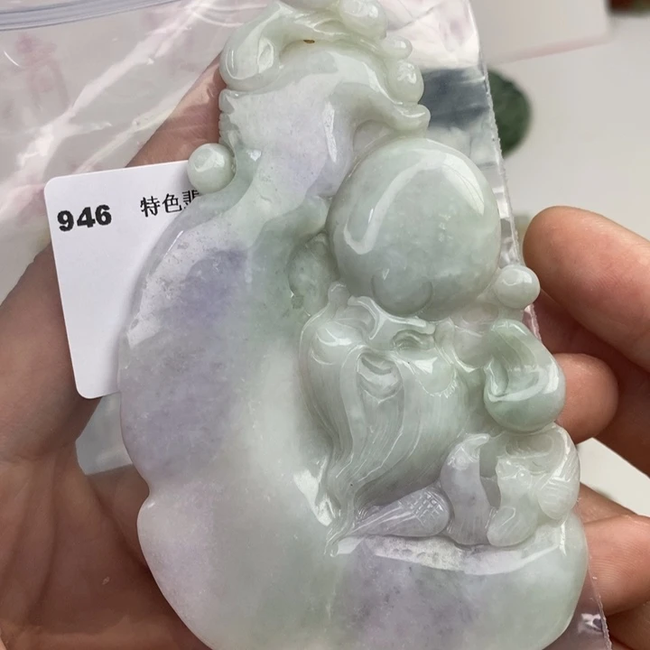 颈饰未镶嵌翡翠吊坠
