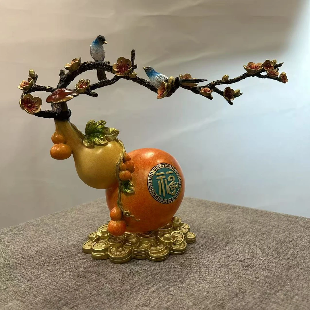 福禄双喜(梅花)摆件-TSYT