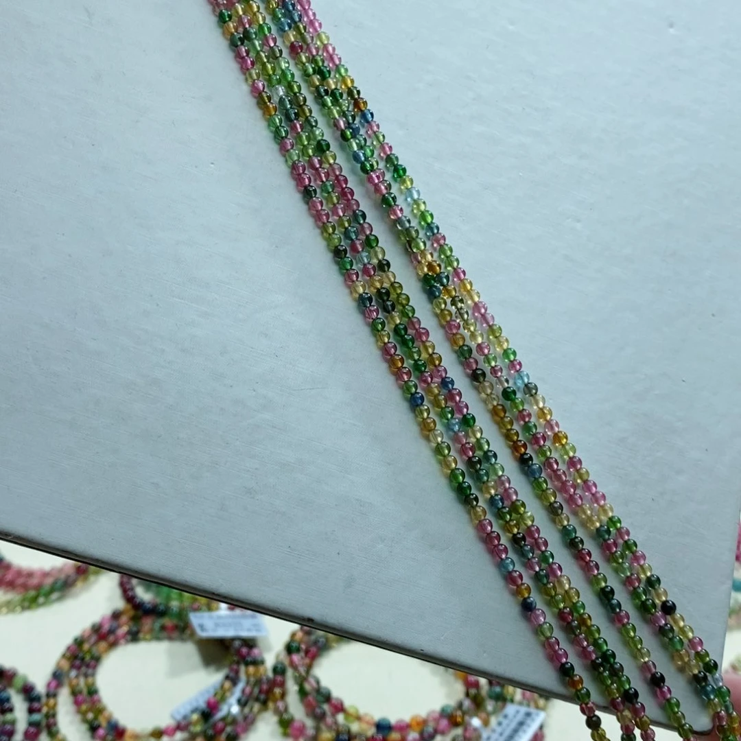 碧玺手链未镶嵌多样性发一条