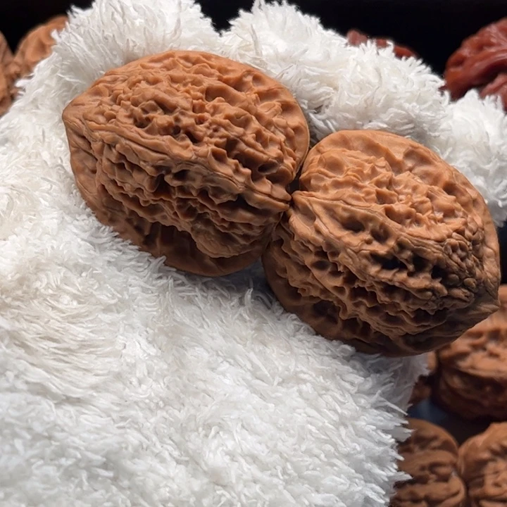 把件文玩核桃野生虎头王37