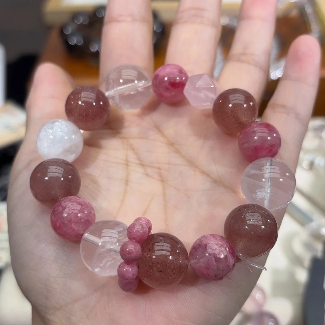 未镶嵌手链水晶多宝