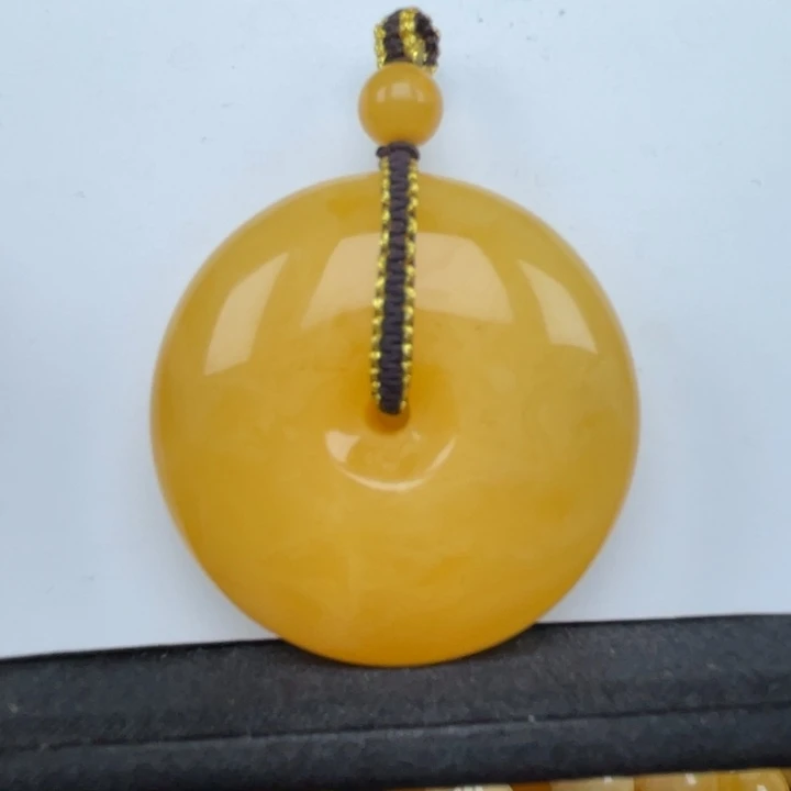 裸石蜜蜡未镶嵌蜜蜡平安扣重27