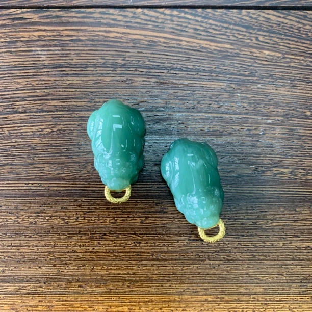 翰平珠宝 0268/K 和田玉貔貅吊坠 多样性发其一 Q