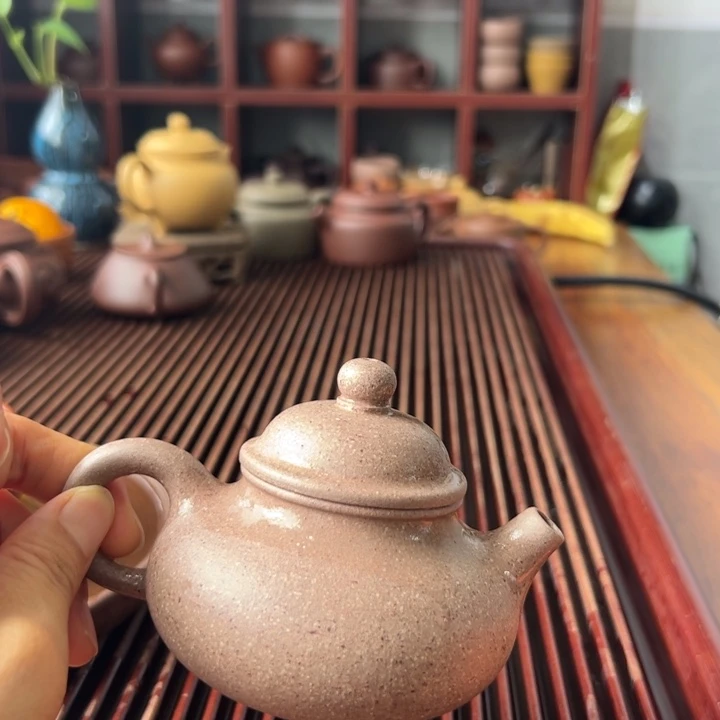 紫砂茶壶微瑕香灰容天180cc