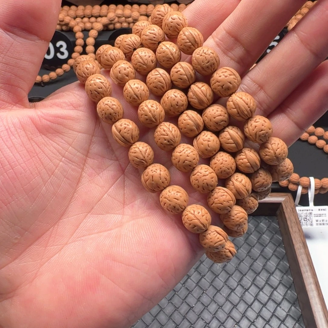 *****手串文玩核桃野生桃核脖挂108+定金800