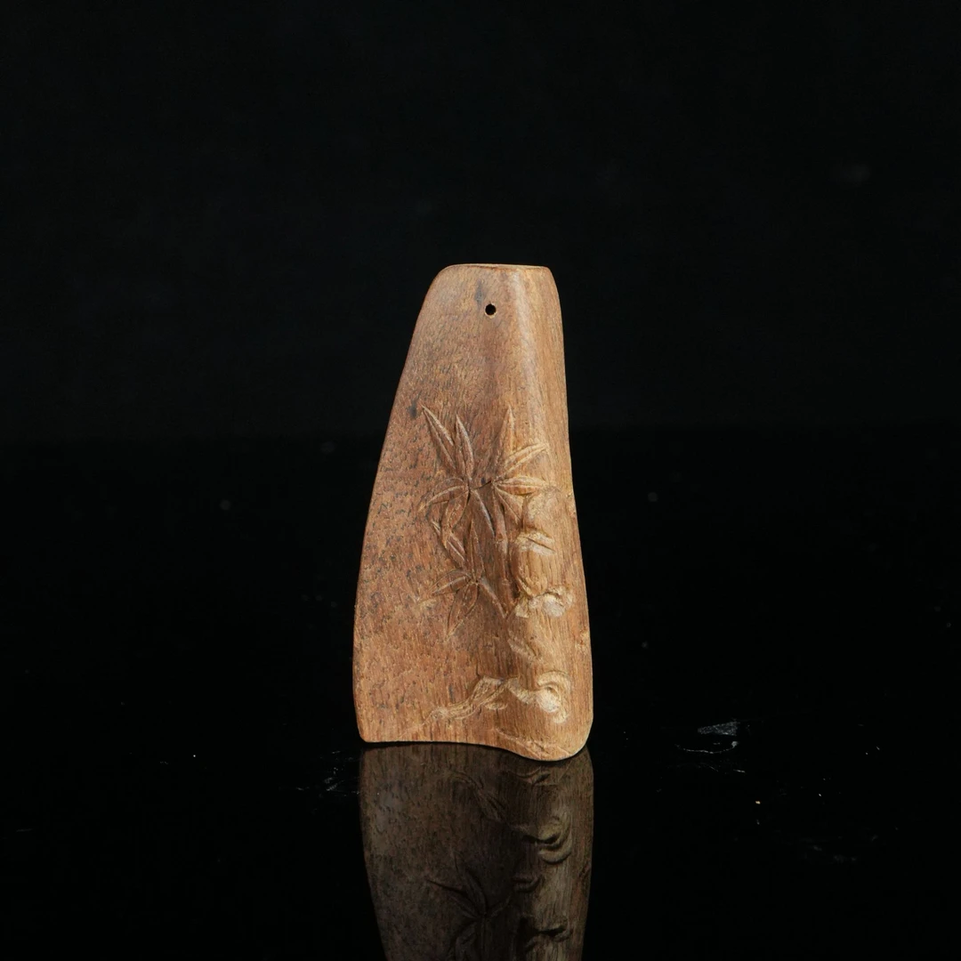 B3624 巴布亚黄油熟结老料沉水沉香  5.83x2.93x1.48cm 11.8g