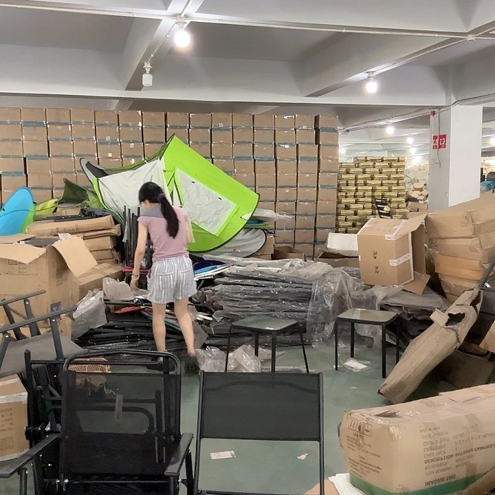 黄牛皮（革）多款黑色克米特户外折叠椅任意发一