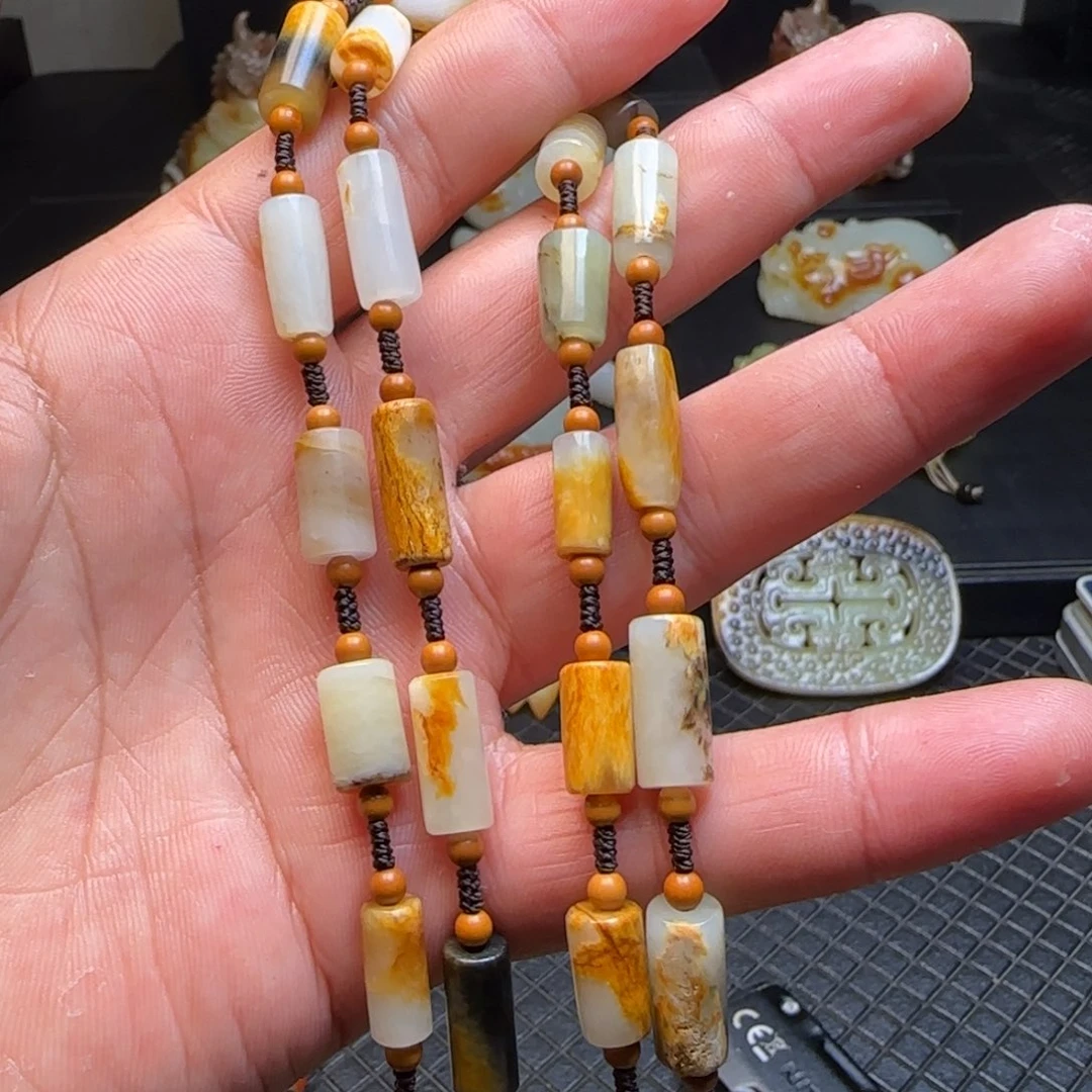 用***2和田玉未镶嵌挂件