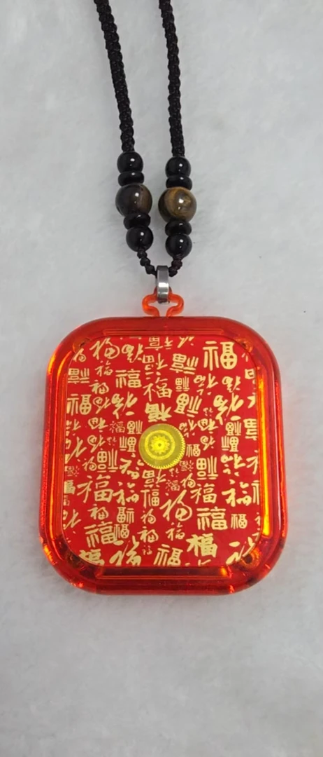 非金属棉绳项链 a量子护心宝项链