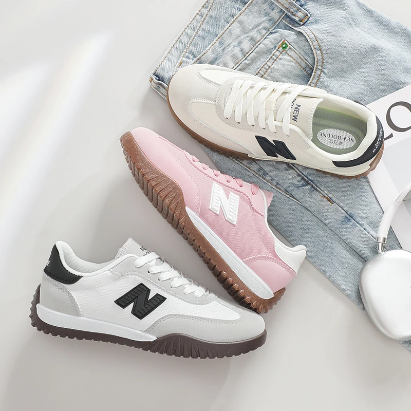 新百伦2025秋冬琥珀流光休闲情侣德训鞋低帮情侣鞋