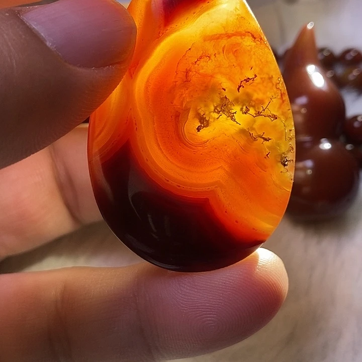 玛瑙/玉髓颈饰未镶嵌用****阻