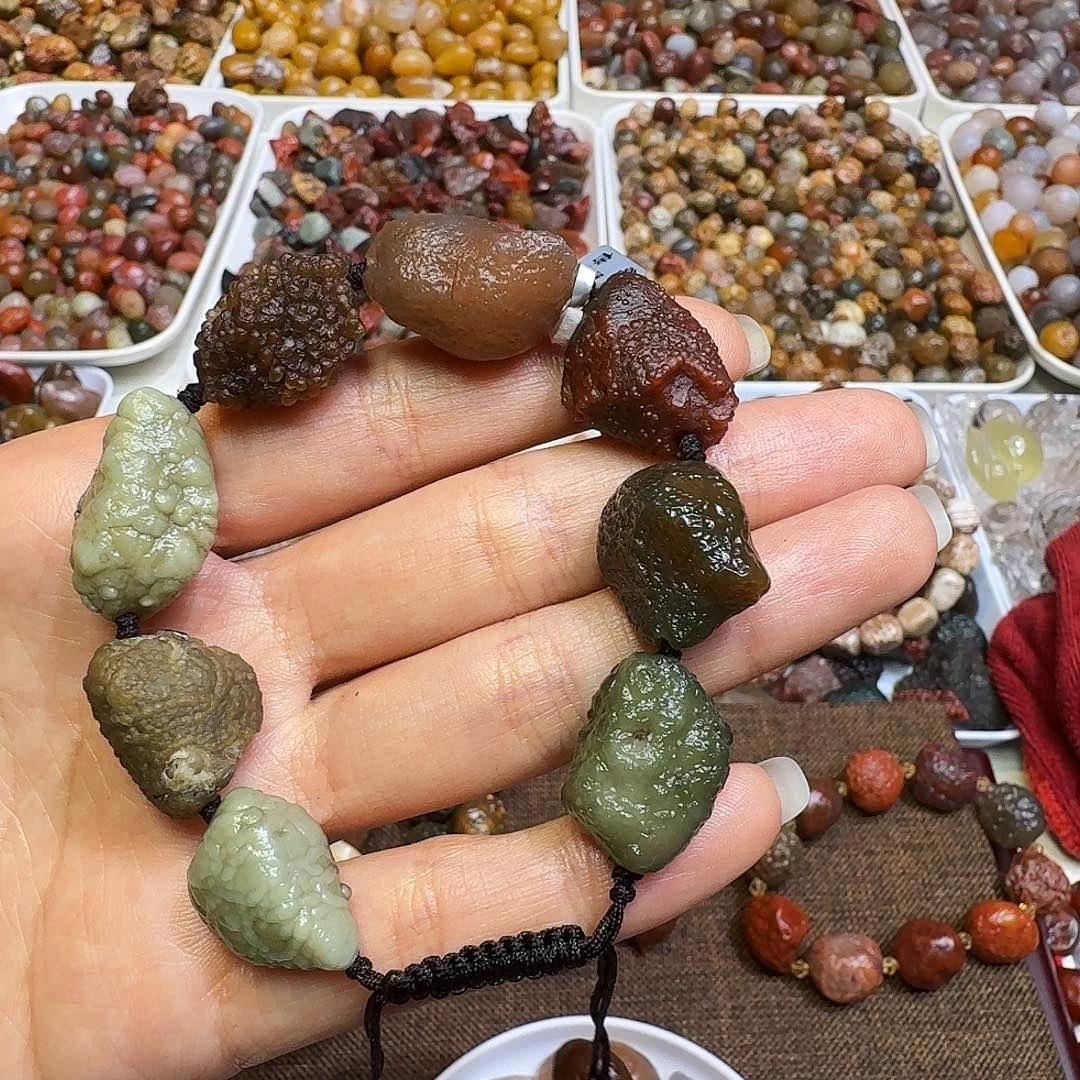 玛瑙/玉髓手链合金