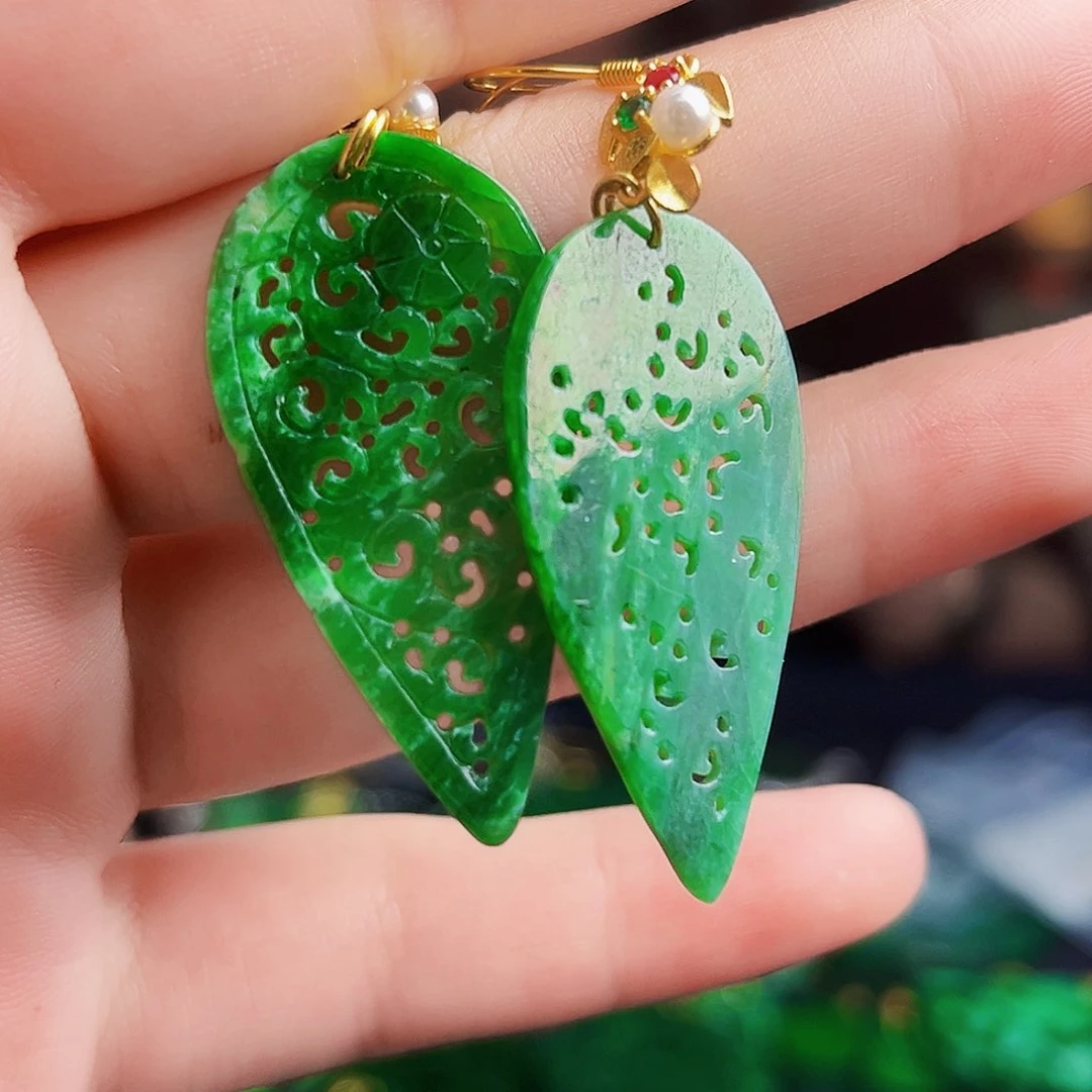 颈饰银S925镶嵌翡翠多样性