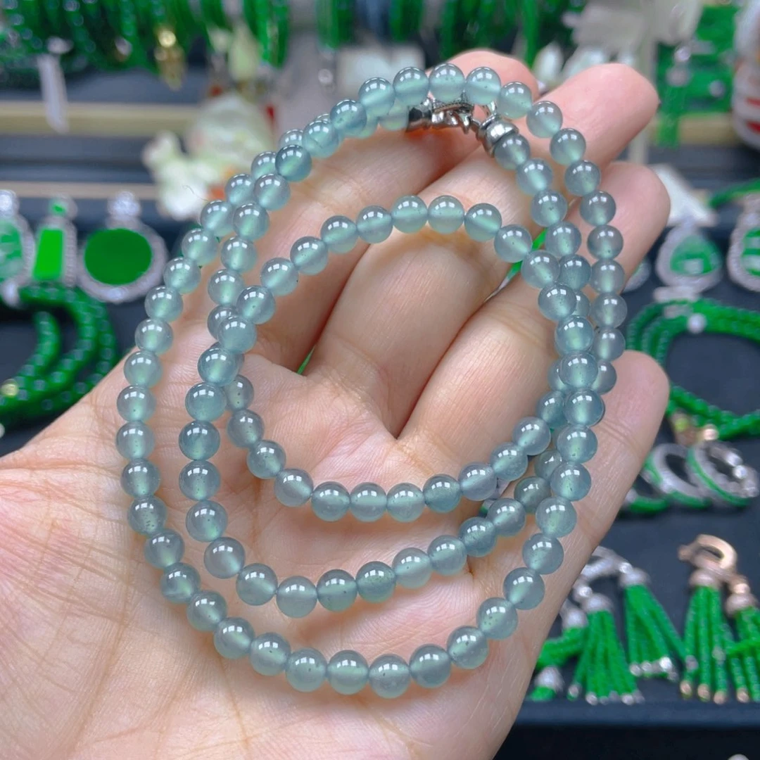 颈饰未镶嵌翡翠项链5