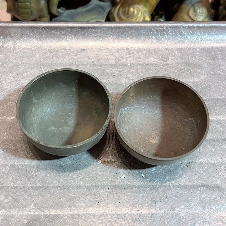 五**空黄铜摆件工艺品，