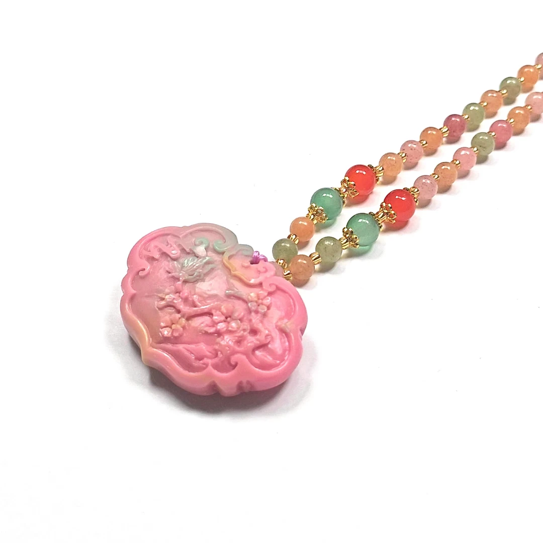 HN001 精美珠宝项链 尺寸51*15mm