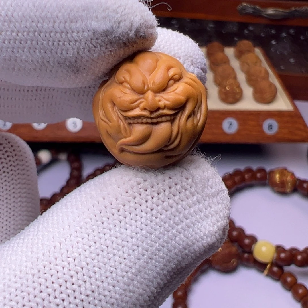 猴头核桃把件精工大舌头修罗僧18