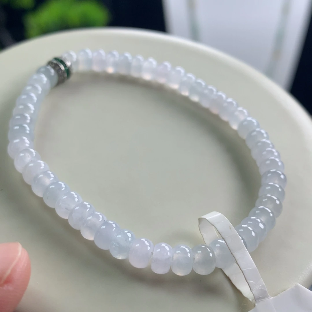 翡翠未镶嵌手链卡5