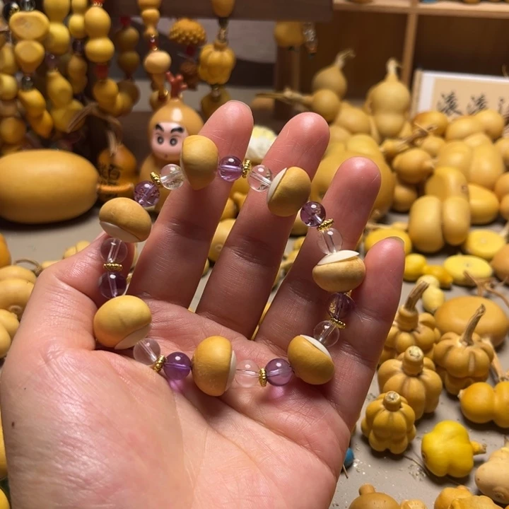 小石头手串葫芦葫芦