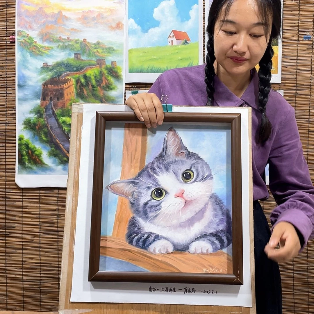 油画薇爽 恭喜竞拍成功！