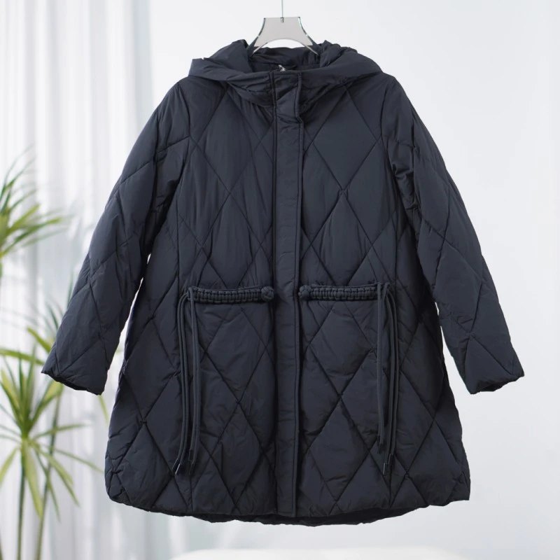 【三C・伊】S760-5   秋冬保暖宽松连帽羽绒服Y22410429Y00