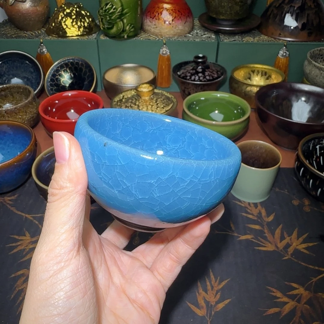 茶盏微瑕建盏，介意勿拍