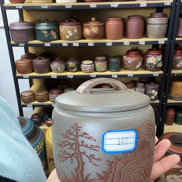 紫砂茶叶罐紫砂茶叶罐