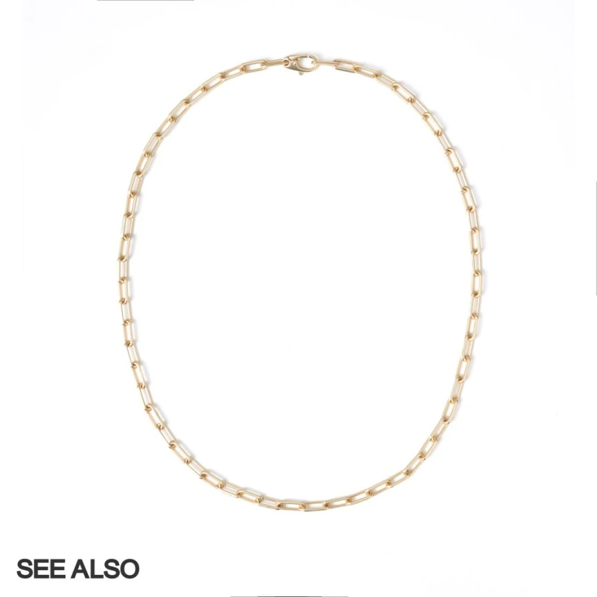 see also 铜项链 『斯巴达山度士』镀K金新贵感极简百搭竹节项链