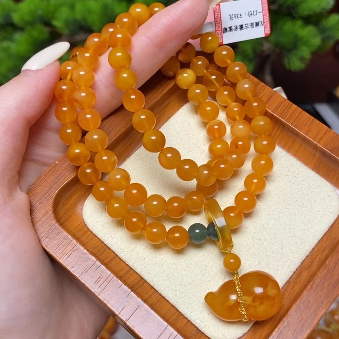 【闪购商品】未镶嵌蜜蜡手链手串