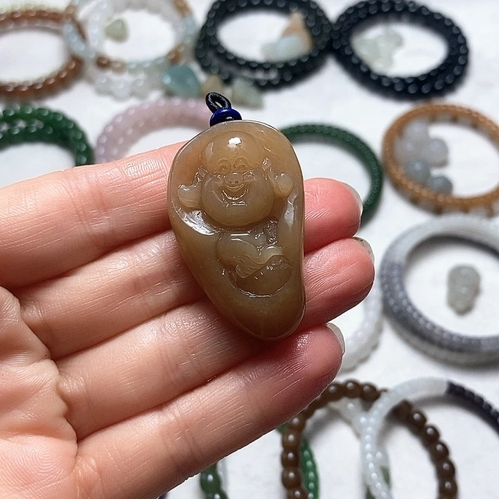 和田玉手链未镶嵌