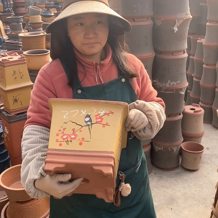 紫砂花盆紫砂花盆盆栽花卉苗木种植