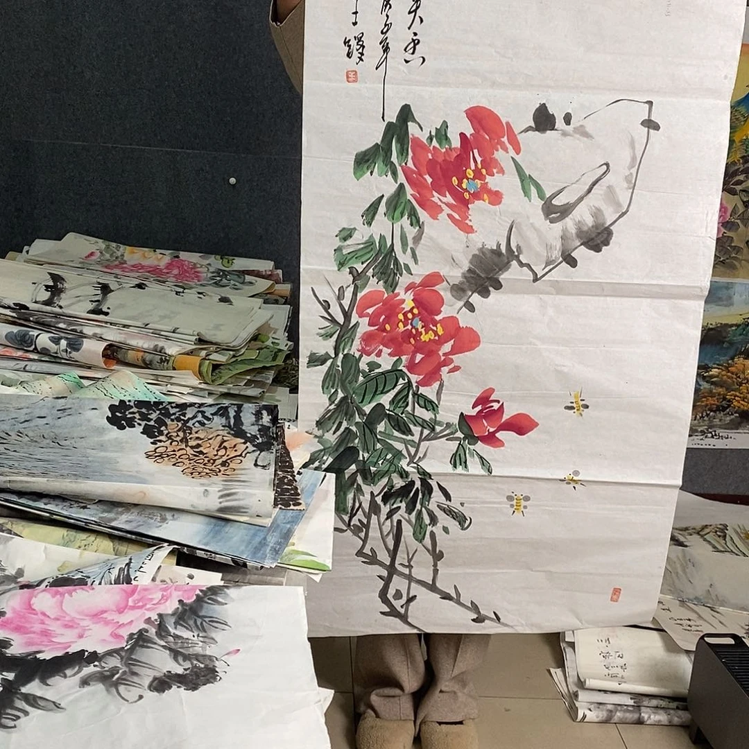 国画手写手绘国画作品109