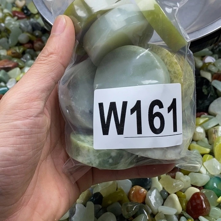 蛇纹石玉未镶嵌鱼缸石