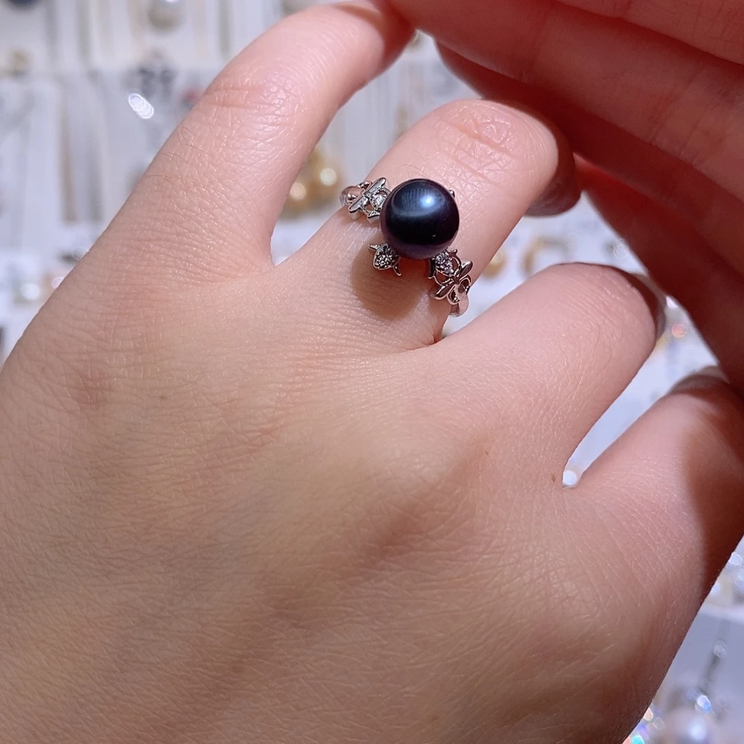 淡水珍珠戒指未镶嵌w