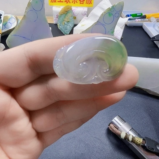 未镶嵌挂件翡翠翡翠