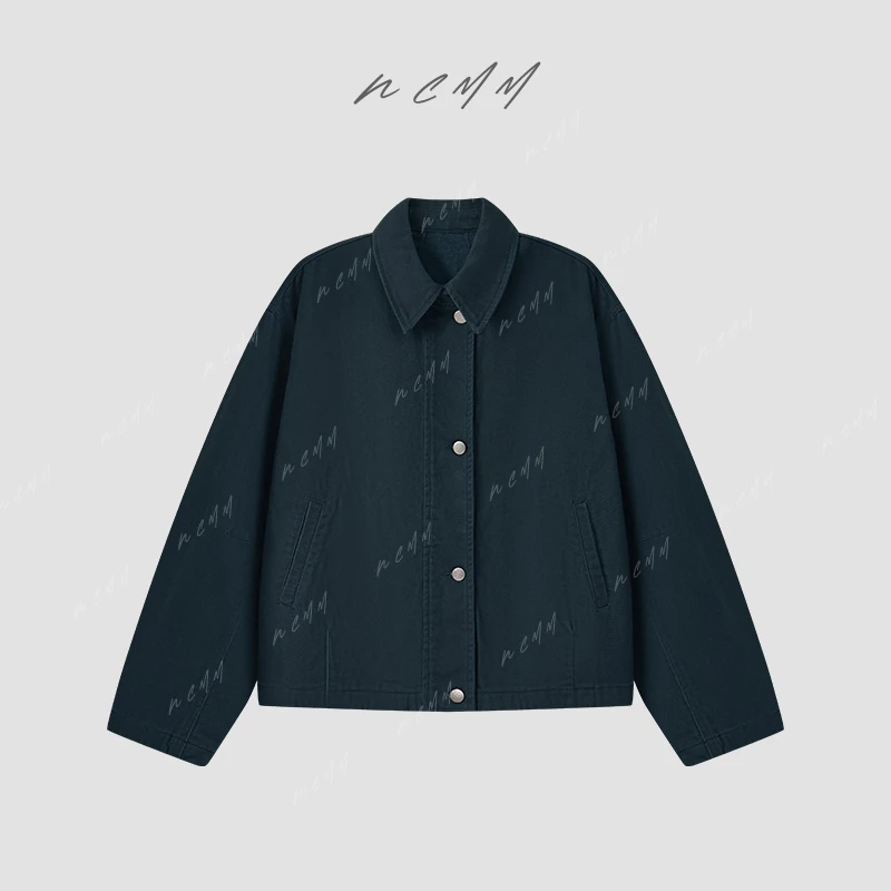 NCMM匠音夫妇「夜听」100棉绒底夹克衬衫外套C-8255