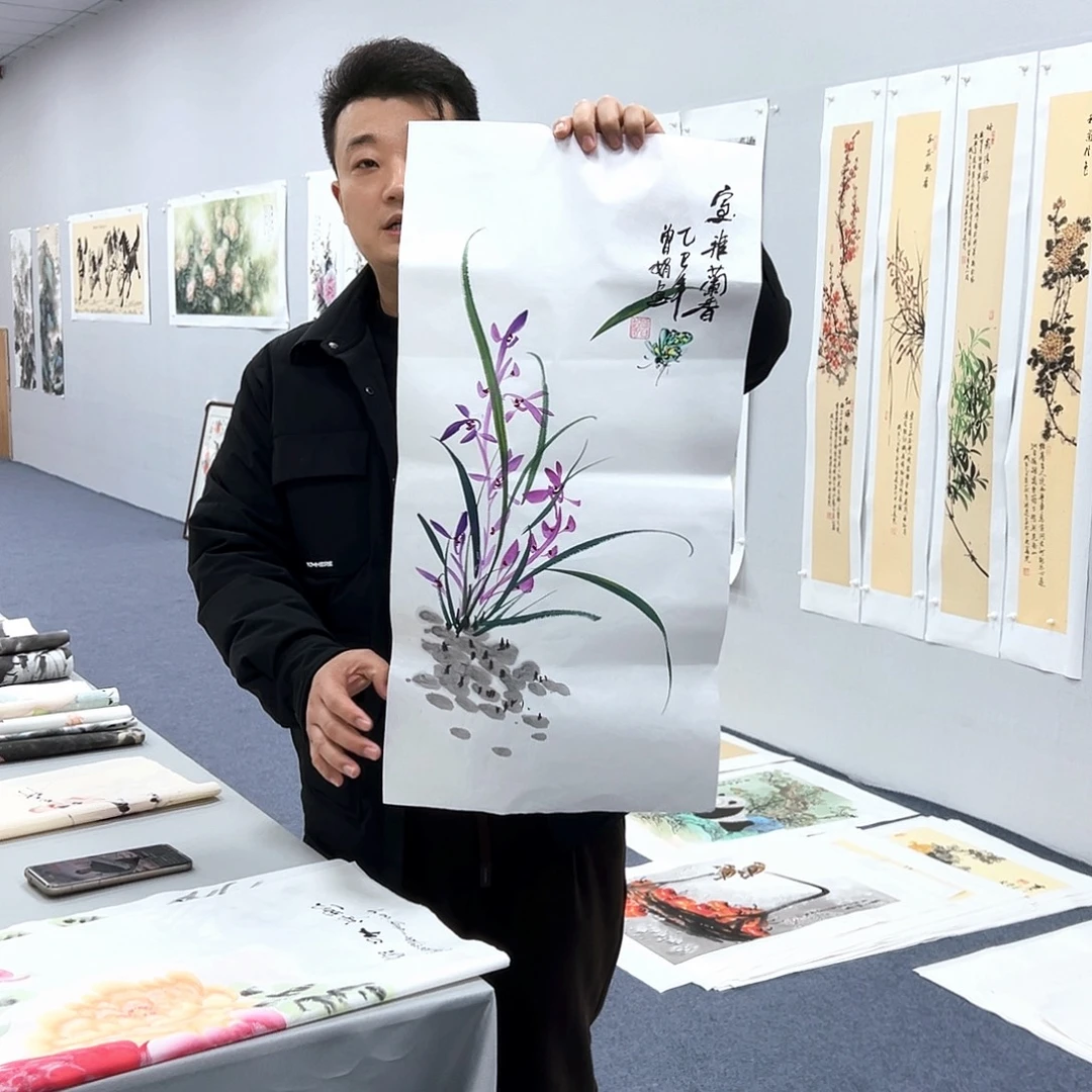 国画国画宣纸纯手绘作品