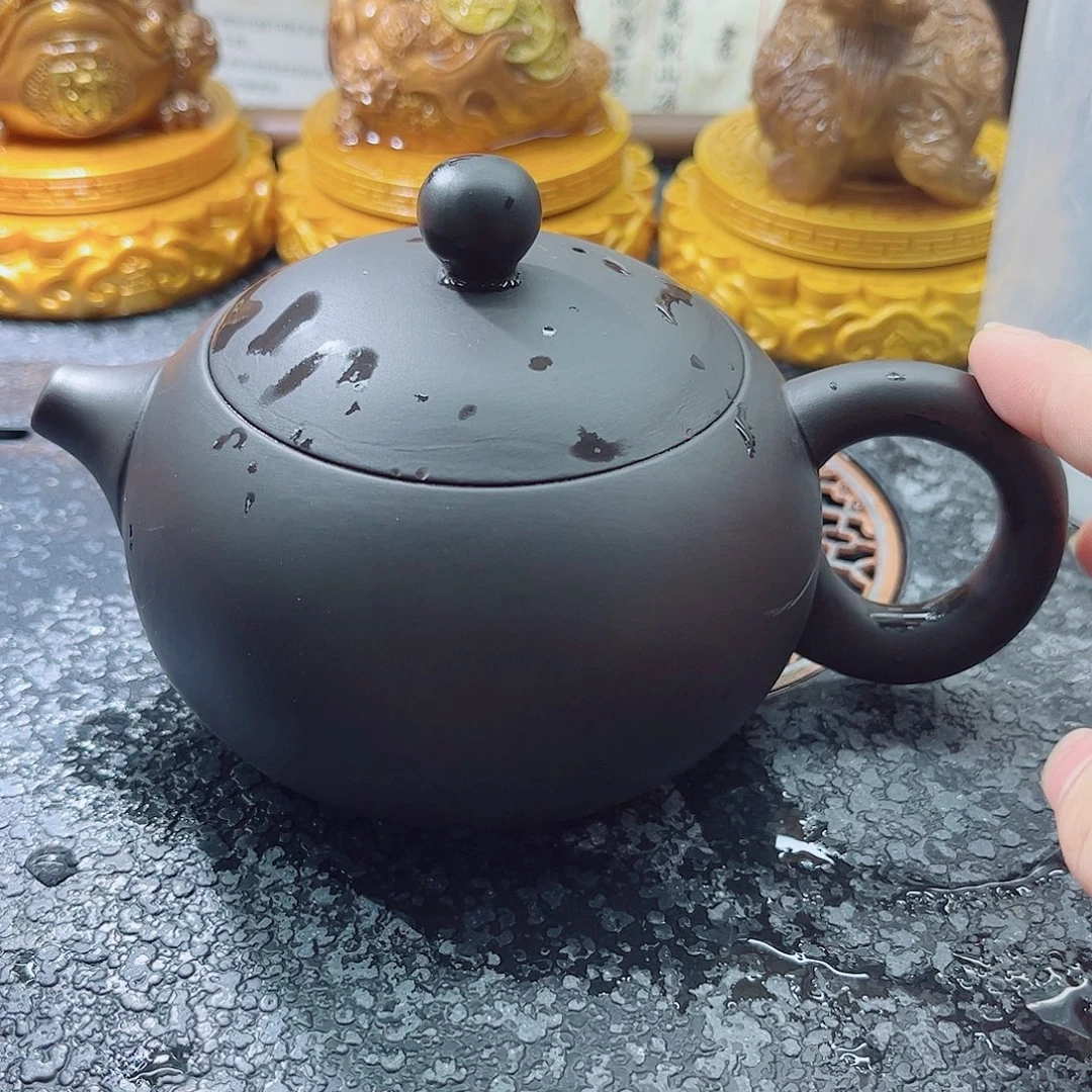 200cc黑珍珠紫砂壶