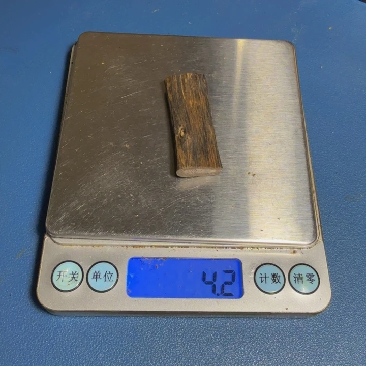 木木手工艺绿棋透顶绿素牌4.2克