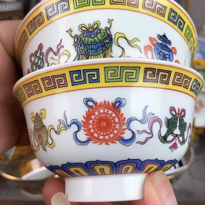 景德镇陶瓷藏式茶碗