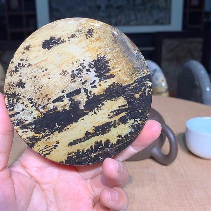 ，广西国画石摆件，收藏观赏