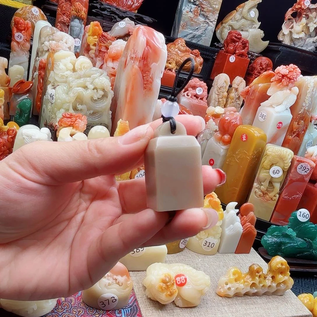 寿山石印石寿山石印章