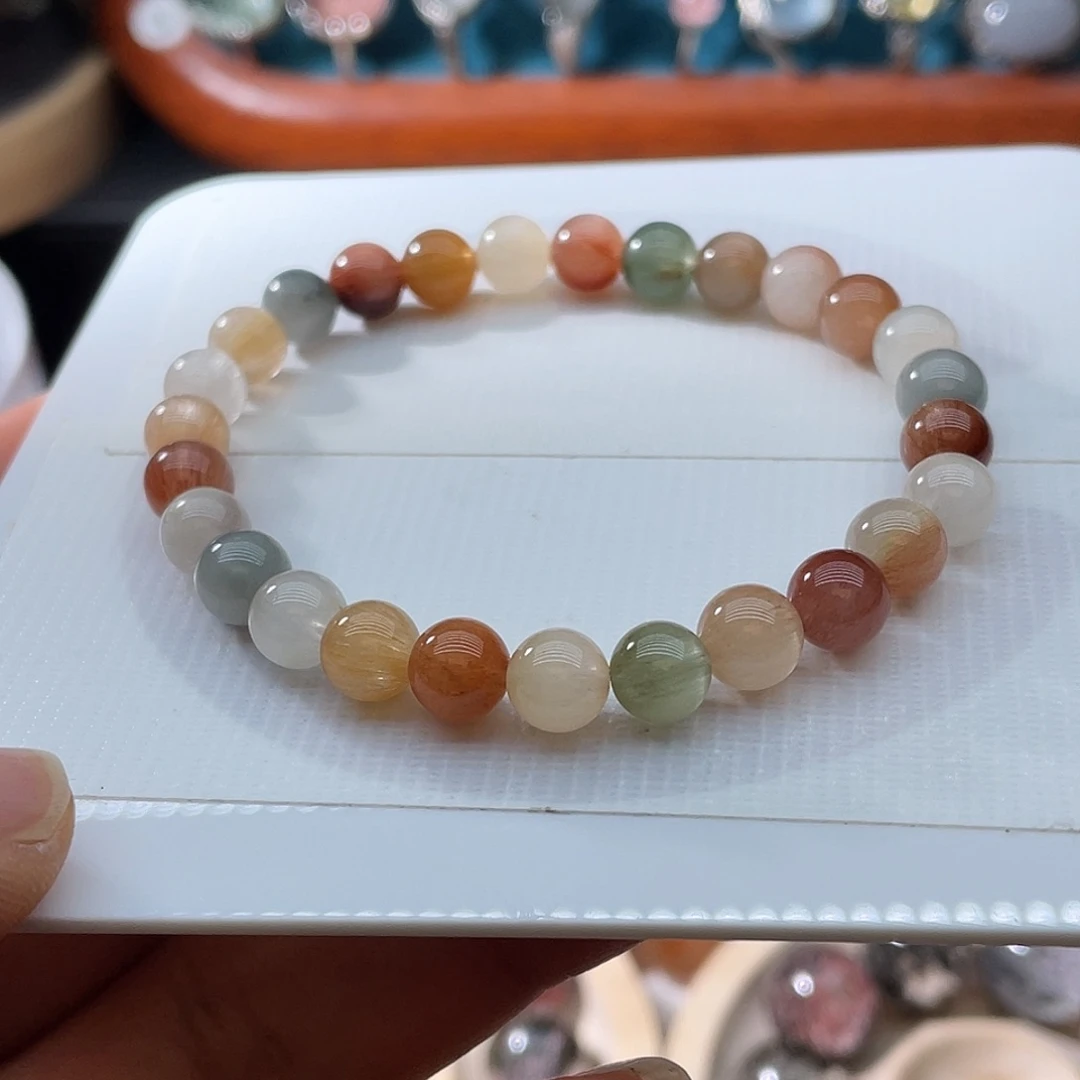 水晶手链未镶嵌卡8